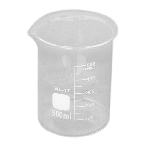 500 ml-es üveg főzőpohár, mérőpohár, laboratóriumi üvegáru - Konyhai segédeszköz