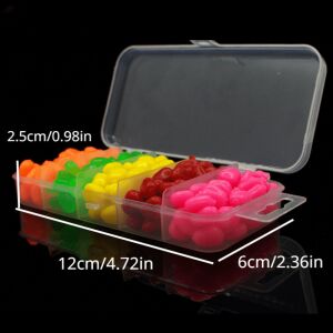 100db Puha Szilikon Horgászcsali Kukoricaszem Kialakítással a Hatékony Horgászatért 114352279 - Mesterséges horogravaló