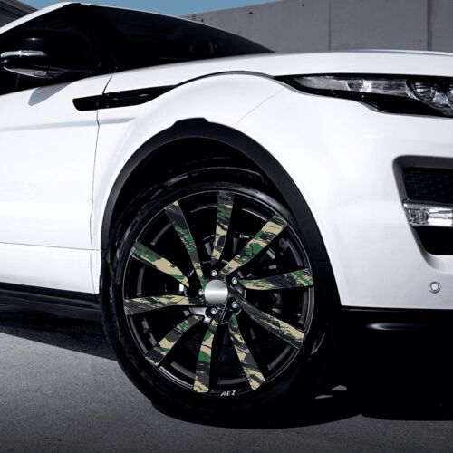 4 db-os kültéri nyomtatott fólia készlet EcoSolventtel, öntapadós, autófelnik díszítésére, átmérő 60 cm, FJT-19 modell