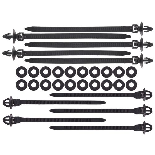 Autóklipsz készlet kárpitozáshoz, 655 elem, Geko G02935