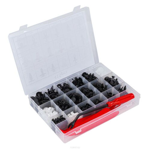 Set universal cleme pentru tapiterie, 420 elemente, Red Technic RTKST0099
