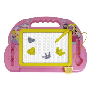 Tablă magnetică de desen Baby Princess Magic Scribbler cu stilou, forme și design de prințesă - Planșe de desen