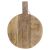 Tocator Kiváló háztartási cikkek, okrągła drewniana deska do serwowania z uchwytem, drewno mango