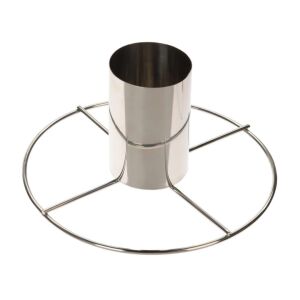 Grilovacia podložka na varenie kurčiat, nerez, 20x10 cm, strieborná 114358983 - Príslušenstvo pre záhradné grily a pece