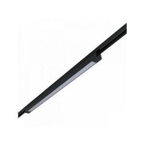 Sínes LED lámpa , track light , lineáris , 1 fázisú , 2 pólusú , 60 Watt , 88 cm , természetes fehér , fekete , Elmark 114361009 - Elmark