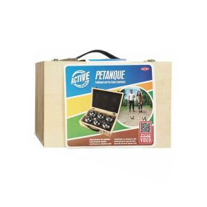 Luxus boules készlet fadobozban 114361925 - Szabadtéri ügyességi játék