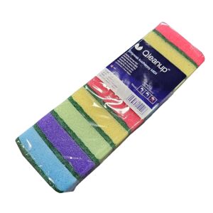 Midi konyhai súroló szivacs zöld betéttel - QLEANUP 136035814 - Mosogatószivacs