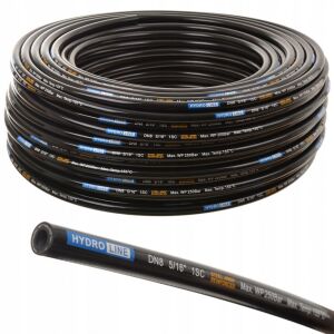 Furtun hidraulic de inalta presiune, neted, DN8, 1SC, 5/16", 250 bar – Ranforsare cu impletitura de otel (disponibil la metru) 114362099 - Irigare