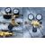 Reductor de presiune CO2 Argon ZR-39C, 2 manometre 114362114