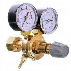 CO2 Argon Reductor de presiune ZR-184, 2 manometre 114362116 - Accesorii aparate de sudura