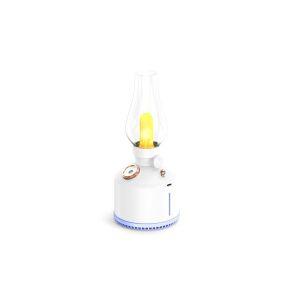 XO HF06 RETRO STIMMUNGSLAMPE MIT LUFTBEFEUCHTER WEISS 114362770 - Dekorative Lampen