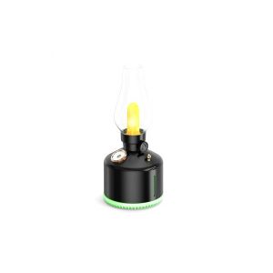 XO HF06 RETRO STIMMUNGSLAMPE MIT LUFTBEFEUCHTER SCHWARZ 114362779 - Dekorative Lampen