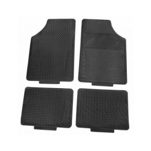 4 db fekete Bottari Double Face PVC autószőnyeg készlet - Bottari