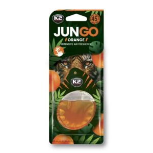 K2 Jungo autó légfrissítő, narancs illat, 45 napig tart - K2