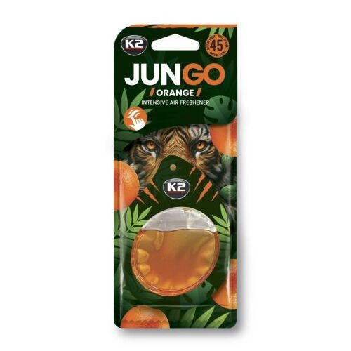 K2 Jungo Auto-Lufterfrischer, Orangenduft, 45 Tage