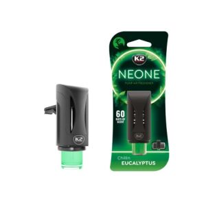 K2 Neone Auto-Lufterfrischer, Chillin Eukalyptus, 60 Tage Duft, Pump-Lufterfrischer - K2
