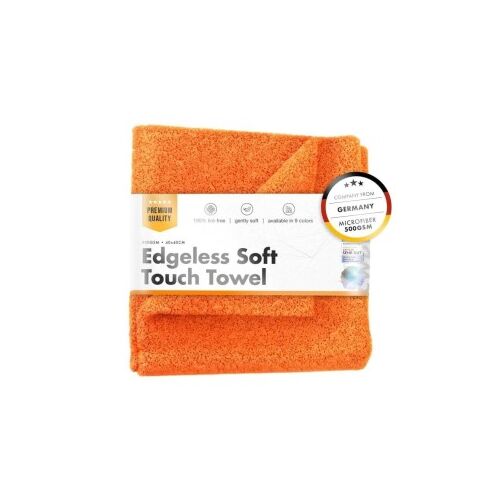 Jemná utierka do auta Chemicalworkz Edgeless Soft Touch Towel, 500 GSM, 40x40 cm oranžová 114363403