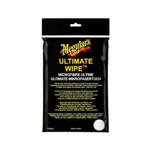 Meguiar's Ultimate Wipe Microfibre EU Mikroszálas törlőkendő, 40 x 40cm 114363480