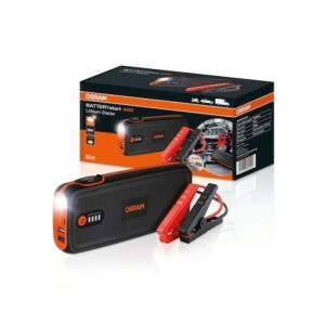 Osram BATTERYstart 400 Lítium Indító: 16800mAh power bank, 400A indító, LED lámpa és USB portok. Indítsa be autóját és töltse fel eszközeit. - Osram