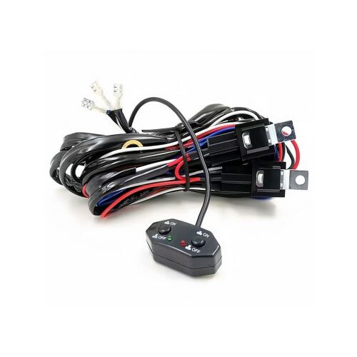 Cablaj pentru bară LED cu comutator, 288W, 2 circuite, off-road