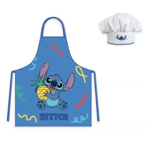 Lilo és Stitch gyerek kötény és szakács sapka szett