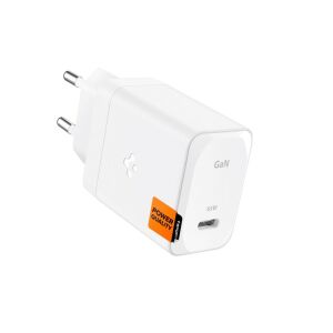 Spigen Arcstation Pro 65W GaN Fali Töltő USB-C Porttal, Fehér - Spigen