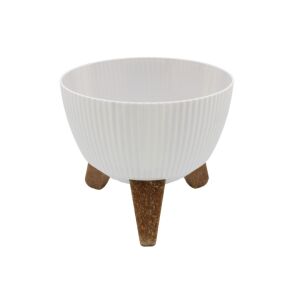 Ghiveci elegant cu trei picioare, H&S Collection, culoare alb, diametru 19 cm 114366874 - Ghiveci