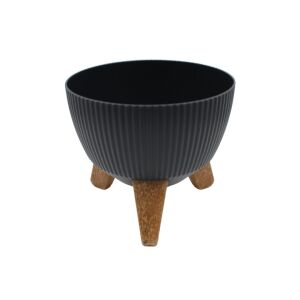 Ghiveci elegant cu trei picioare, H&S Collection, culoare negru, diametru 19 cm 114366884 - Ghiveci