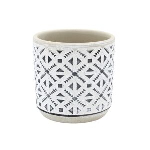 Doniczka ceramiczna o wymiarach 9x9 cm, model trójkąt 114366901 - Punch