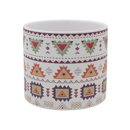 Mască ghiveci, din ceramică, model tradițional, 11 cm 114366909