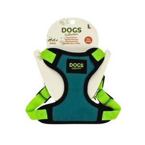 Türkis verstellbares Hundegeschirr Größe M 42-50cm 114366936 - Geschirr für Kleintiere