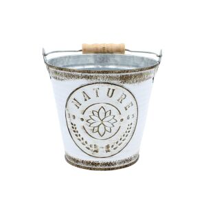 Бяла кофа саксия 10,5см 114366996 - Перфоратор