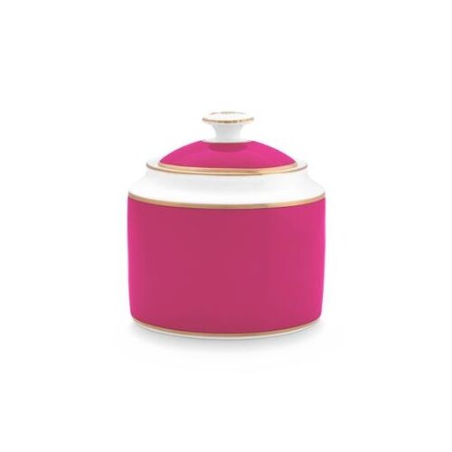 Słoik porcelanowy, Pip Studio, Złoto-Różowy, 550ml, kolekcja Pip Chique 114367037