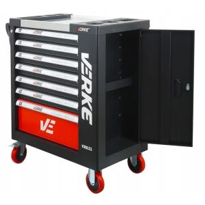 Шкаф за инструменти Verke V33111 със 7 чекмеджета и инструменти - Набор от инструменти