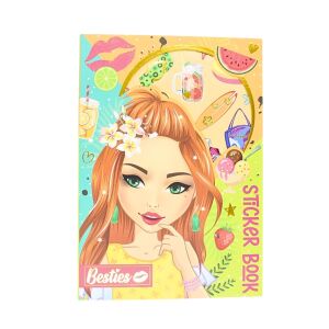 Książka z naklejkami A5, Besties, wzór rudowłosej księżniczki 114367814 - Książka dla dzieci i młodzieży