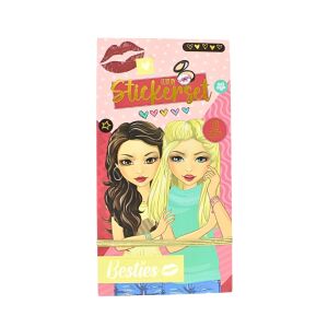 Album z naklejkami, Besties, +3 lata, 20 arkuszy z różnymi wzorami 114968278 - Książka