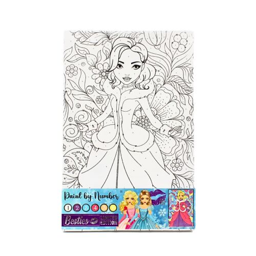 Besties Snow Princess Paint by Number Kit 114367852