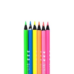Set mit 6 Neonstiften, Big Dream Girls 114367867 - Farbstifte