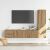 vidaXL fali TV szekrények 3 db kézműves tölgy szerelt fa 114372041