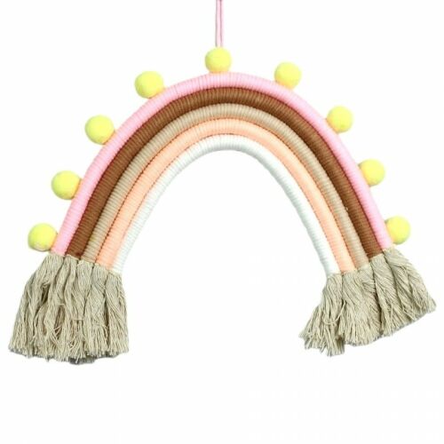 Függő szivárvány makramé fali dekoráció OZD11WZ2 114372875