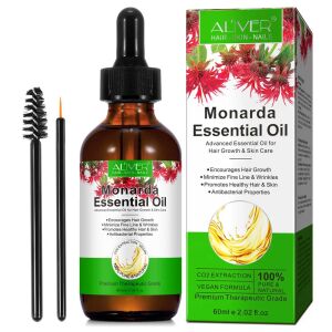 Ulei Esential Premium de Monarda 100% Natural cu Proprietati Antibacteriene pentru Cresterea Parului si Ingrijriea Tenului, Aliver 60 ml 114373167 - Ulei de păr