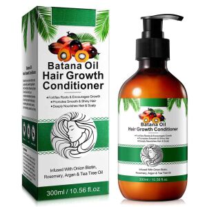 Balsam de Par Premium cu Ulei de Batana pentru Cresterea Parului, Stimulare si Fortifiere, Infuzat cu Biotina, Rozmarin, Argan NOVA KISS®, 300 ml 114373185 - Balsam de păr