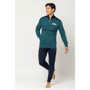 Lotto LA2027 Herren Trainingsanzug in Grün und Blau - Mode & Kleidung