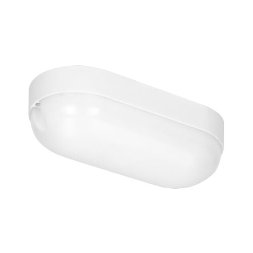 Adviti Rismo owalna lampa ścienna AD-OP-6157WLPM4 - Biała LED, IP65, IK08, 7W, 630lm, 4000K