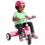 Kind fährt Radio Flyer Rosa 3-in-1 Stroll 'N Trike