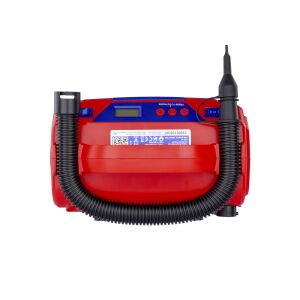 EMTOP ELAC2002 hordozható légkompresszor, piros és kék, 11 bar, 160 PSI - Kompresszor