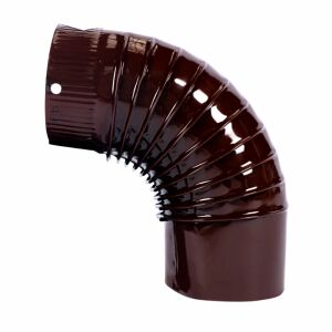 Barna kéménykürtő könyök, 90˚, 120 mm átmérőjű - Kandalló & Kályha