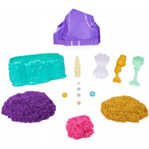 Set de Joaca Kinetic Sand, Mermaid Crystal Planet 114376713 - Jucari pe nisip