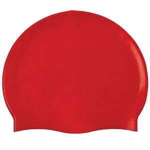 Silikonowy kask pływacki Best Sporting, dziecięcy, czerwony 115207441 - Pływanie