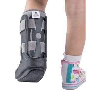 Orteza de gleznă fixa, pentru copii, Triamed Walkerfix Junior, SRT330, Negru, L 114376866 - Fixarea articulațiilor